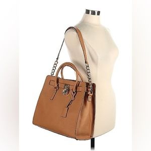 Michael Kors Lock Satchel Purse